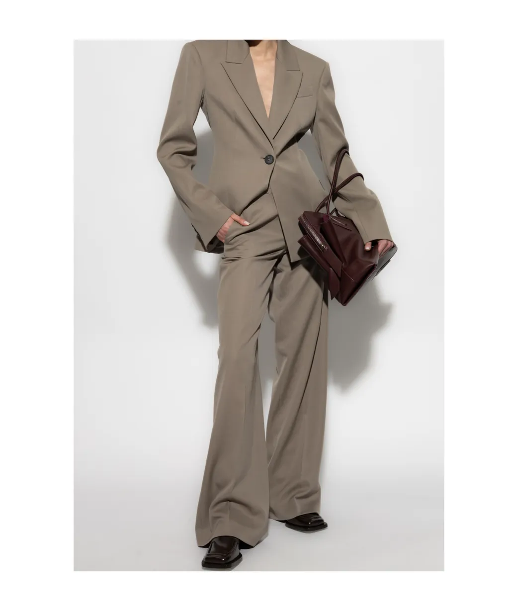 The Attico Single-Breasted Blazer
