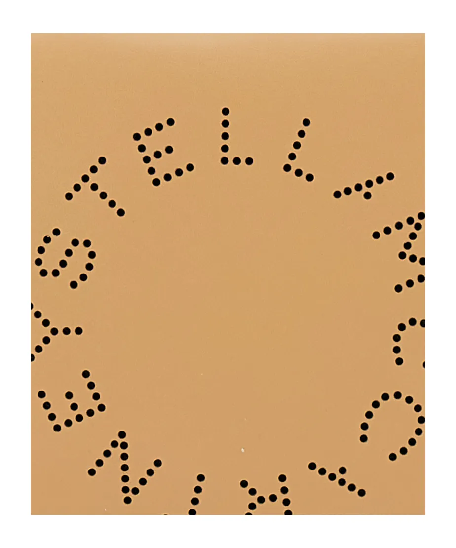 Stella Mccartney Logo Perforated Mini Camera Bag