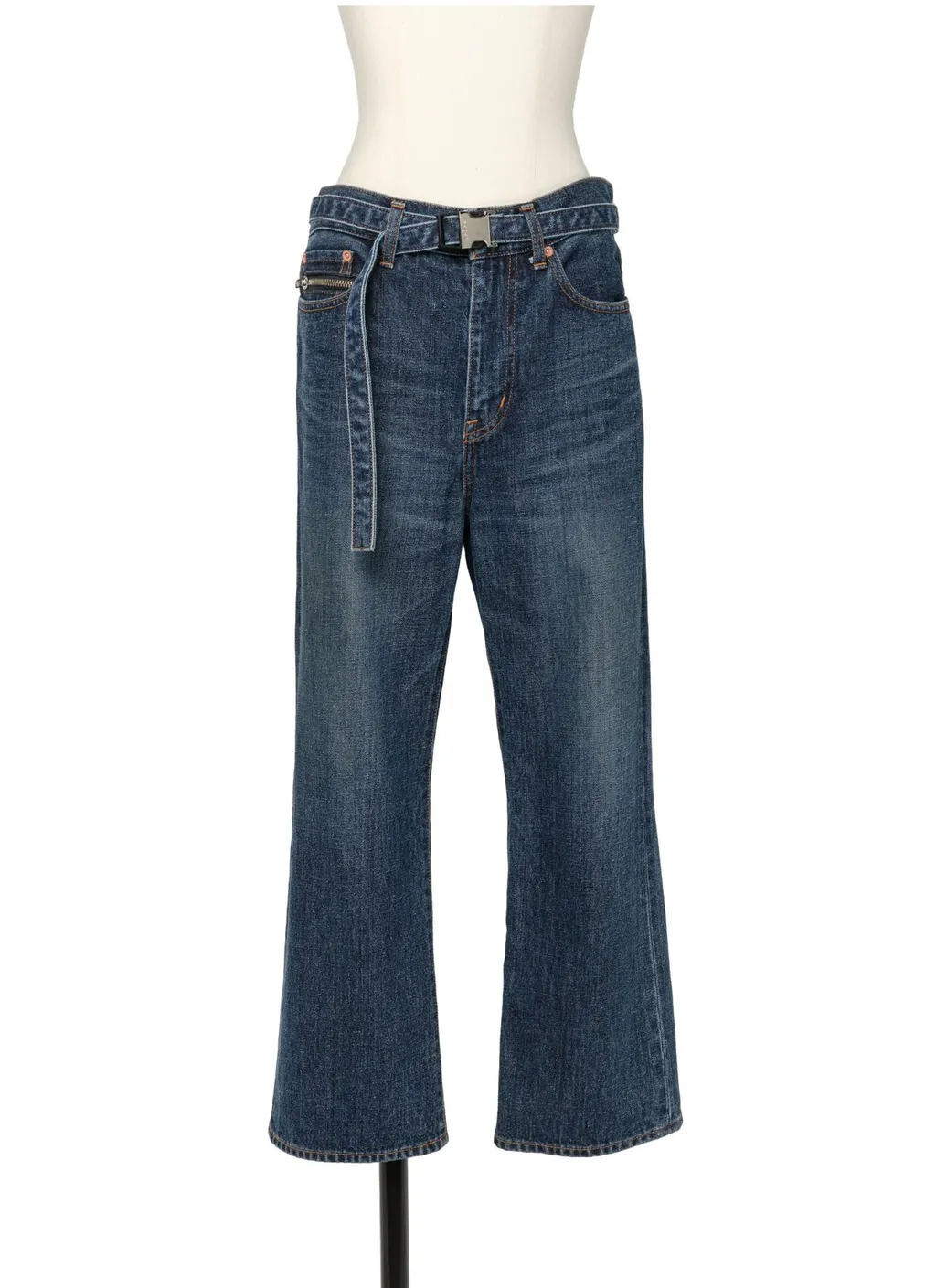 Belted Jeans