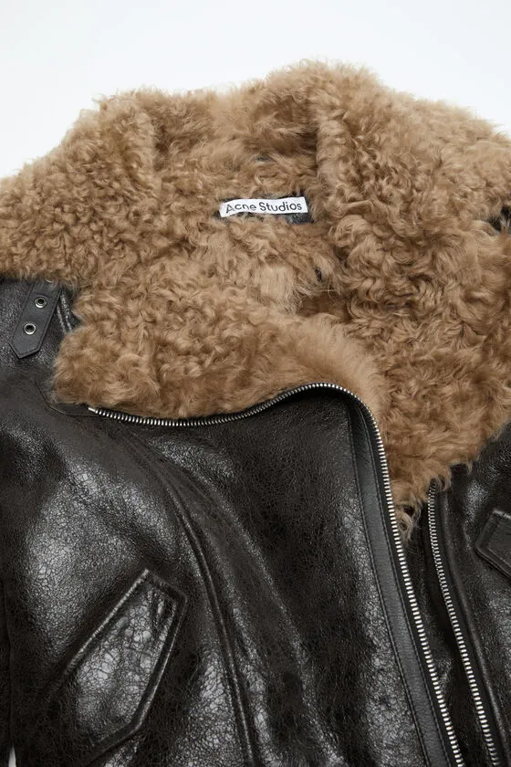 Shearling Leather Jacket