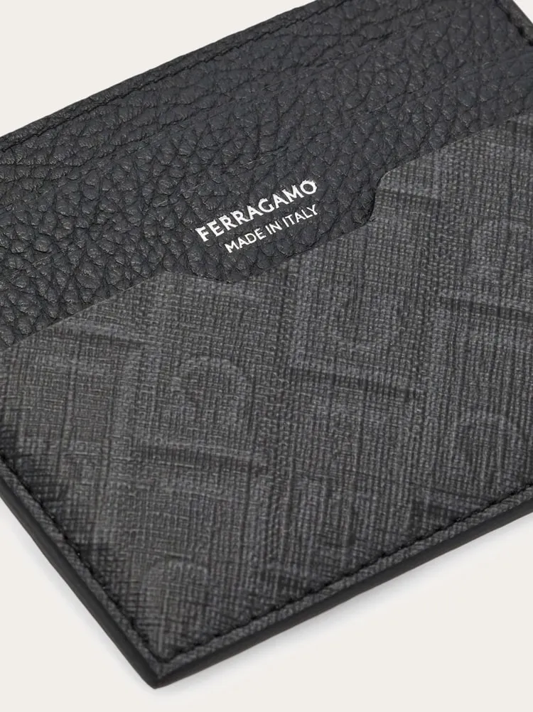 Monogram-Print Card Slots