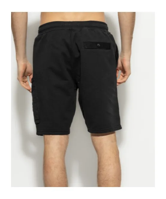 Stone Island Logo-Patch Drawstring Shorts