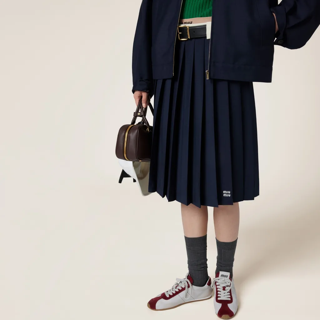 Kid Mohair Skirt
