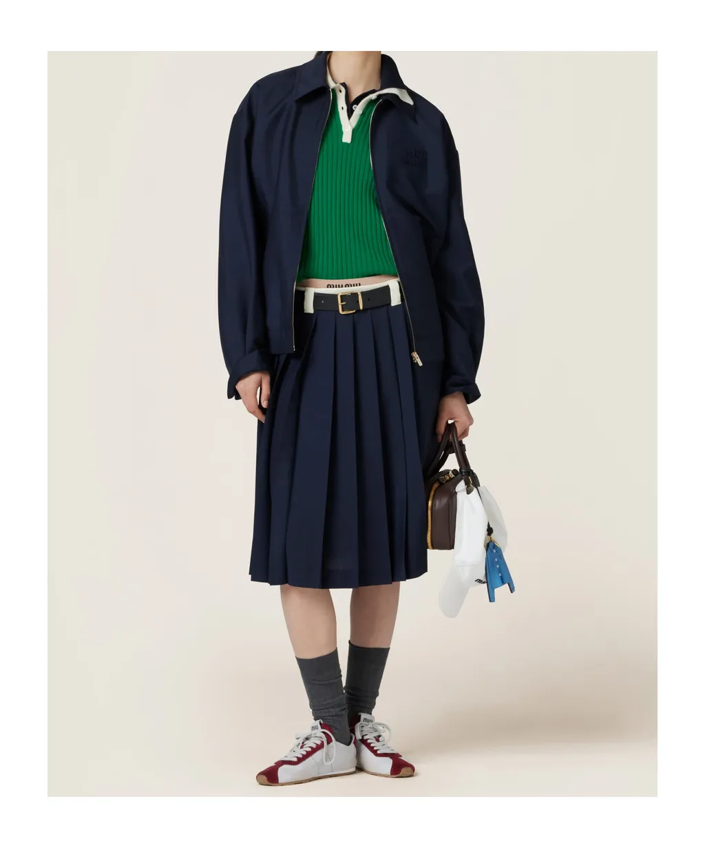 Kid Mohair Skirt