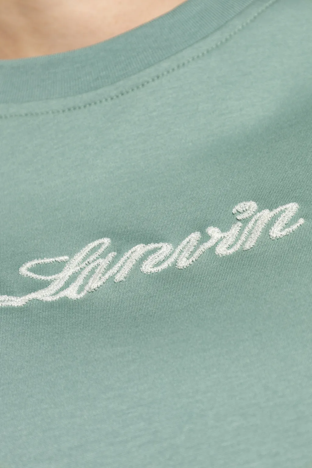 Lanvin Logo Embroidered Crewneck T-Shirt