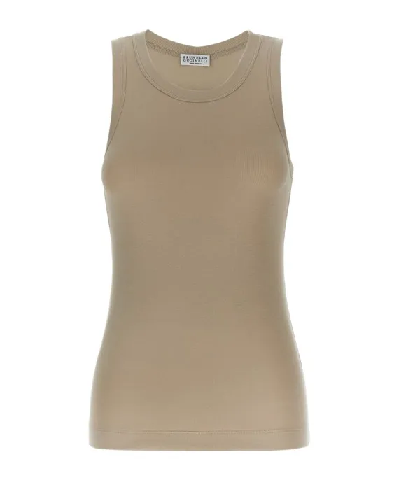 Brunello Cucinelli Embellished Tank Top