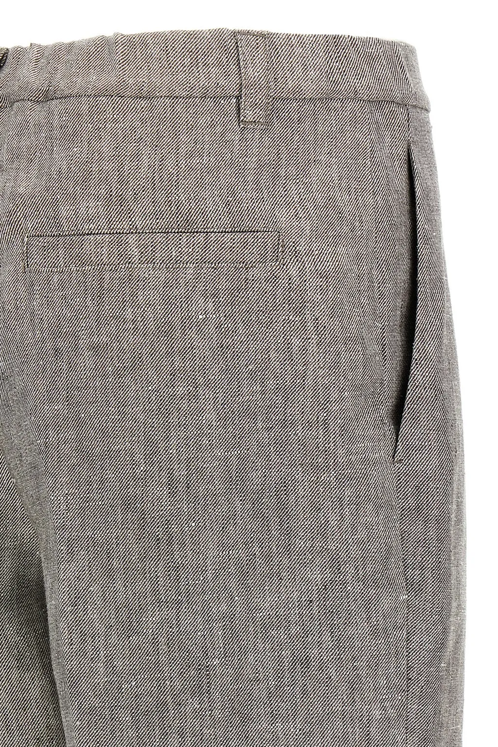 Brunello Cucinelli Pleated Twill Pants