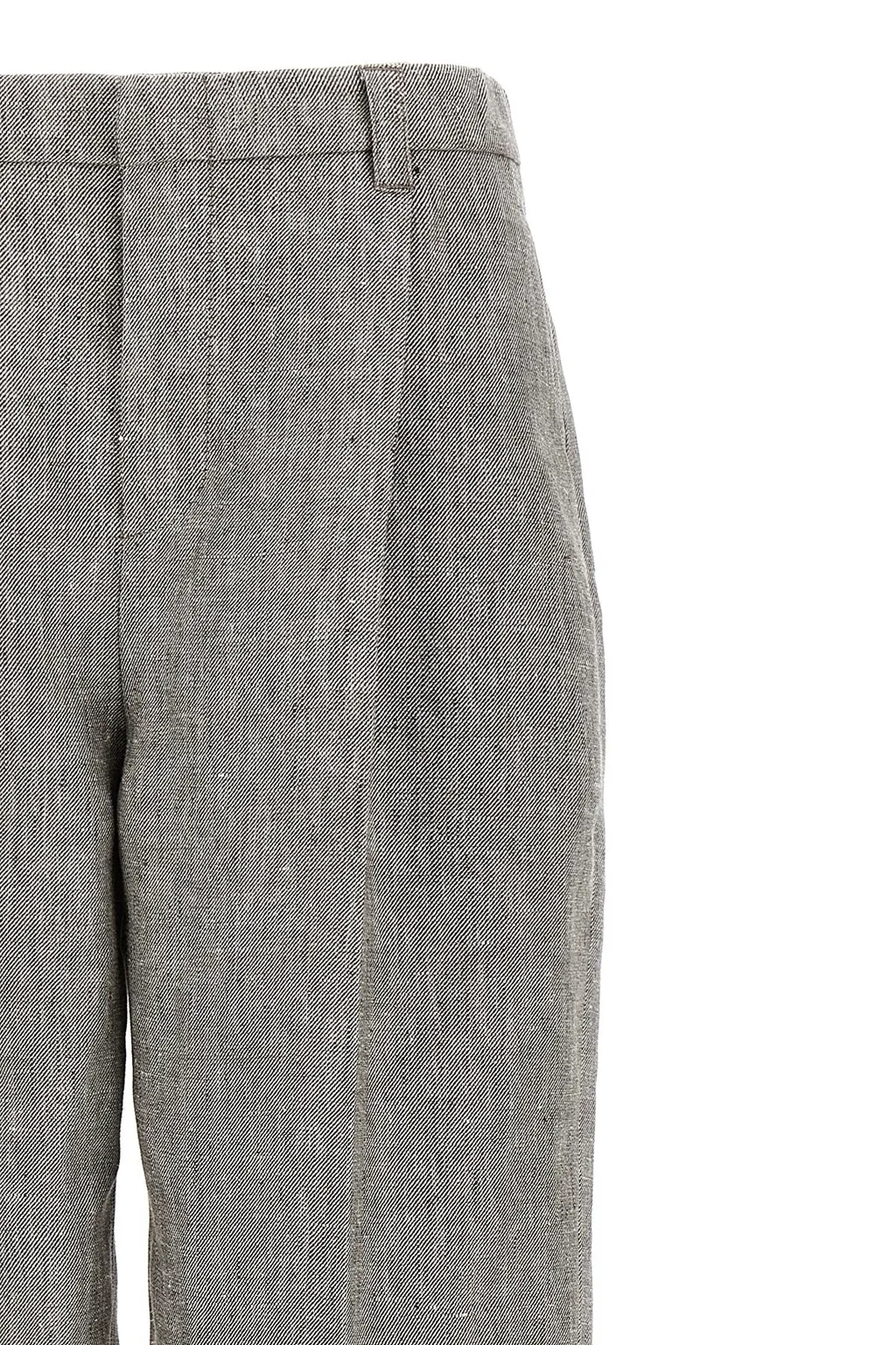 Brunello Cucinelli Pleated Twill Pants