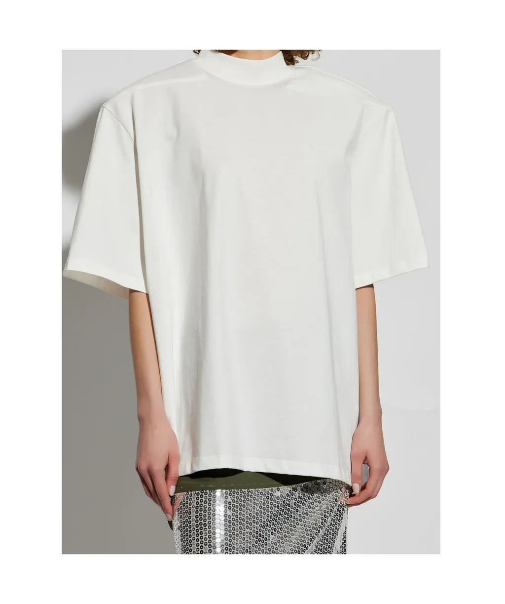 The Attico Logo Embroidered Oversized T-Shirt