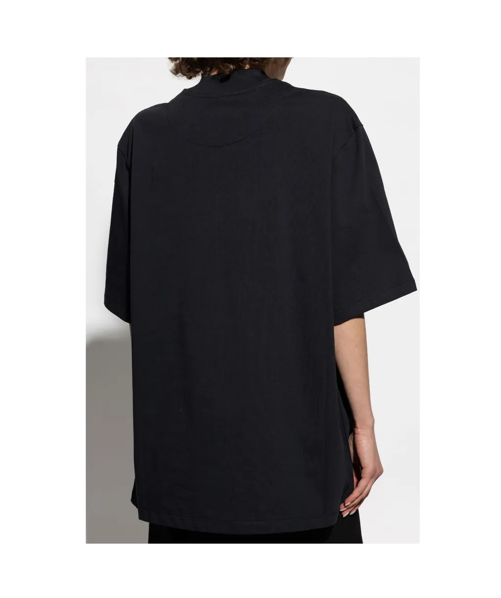 The Attico Logo Embroidered Oversized T-Shirt