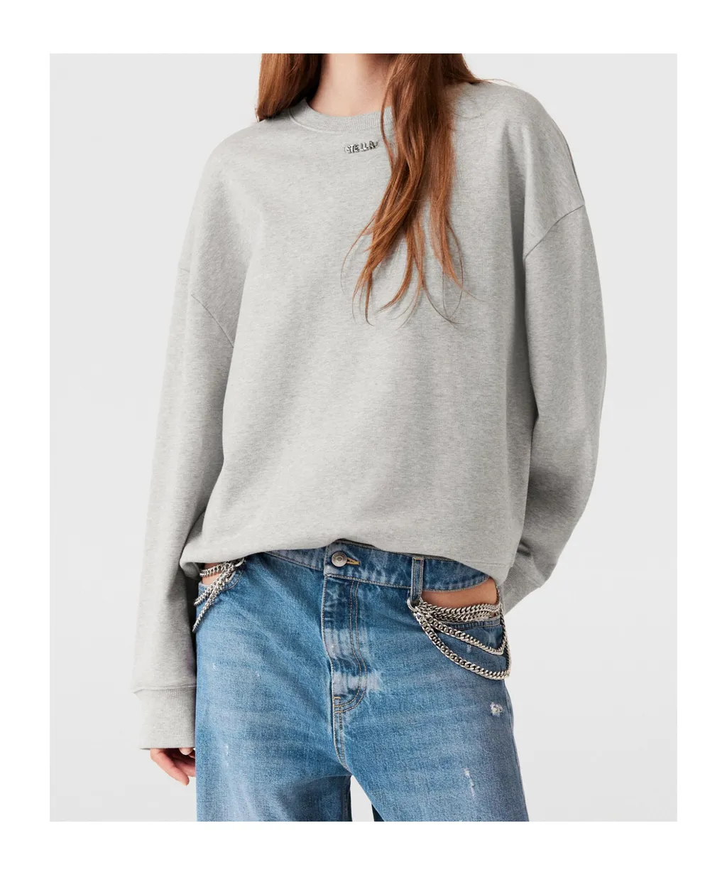 Stella Mccartney Logo Charm Sweatshirt