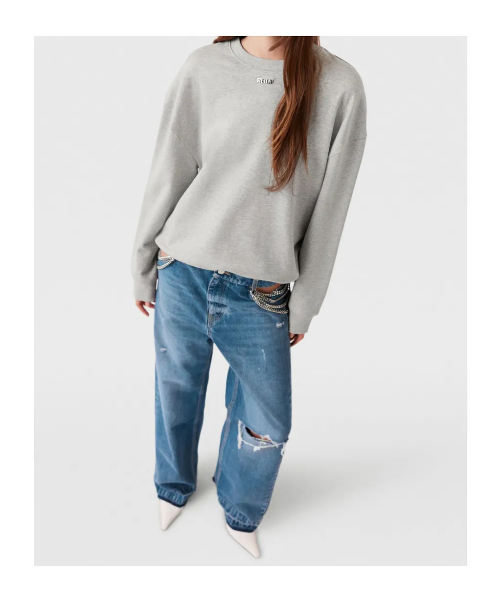 Stella Mccartney Logo Charm Sweatshirt