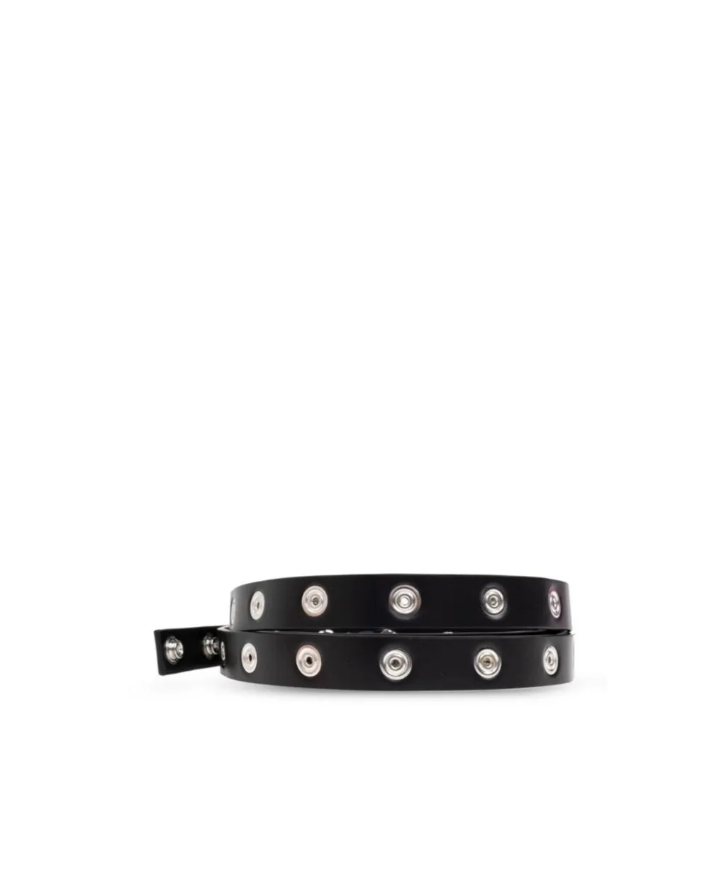 The Attico Press-Stud Embellished Belt
