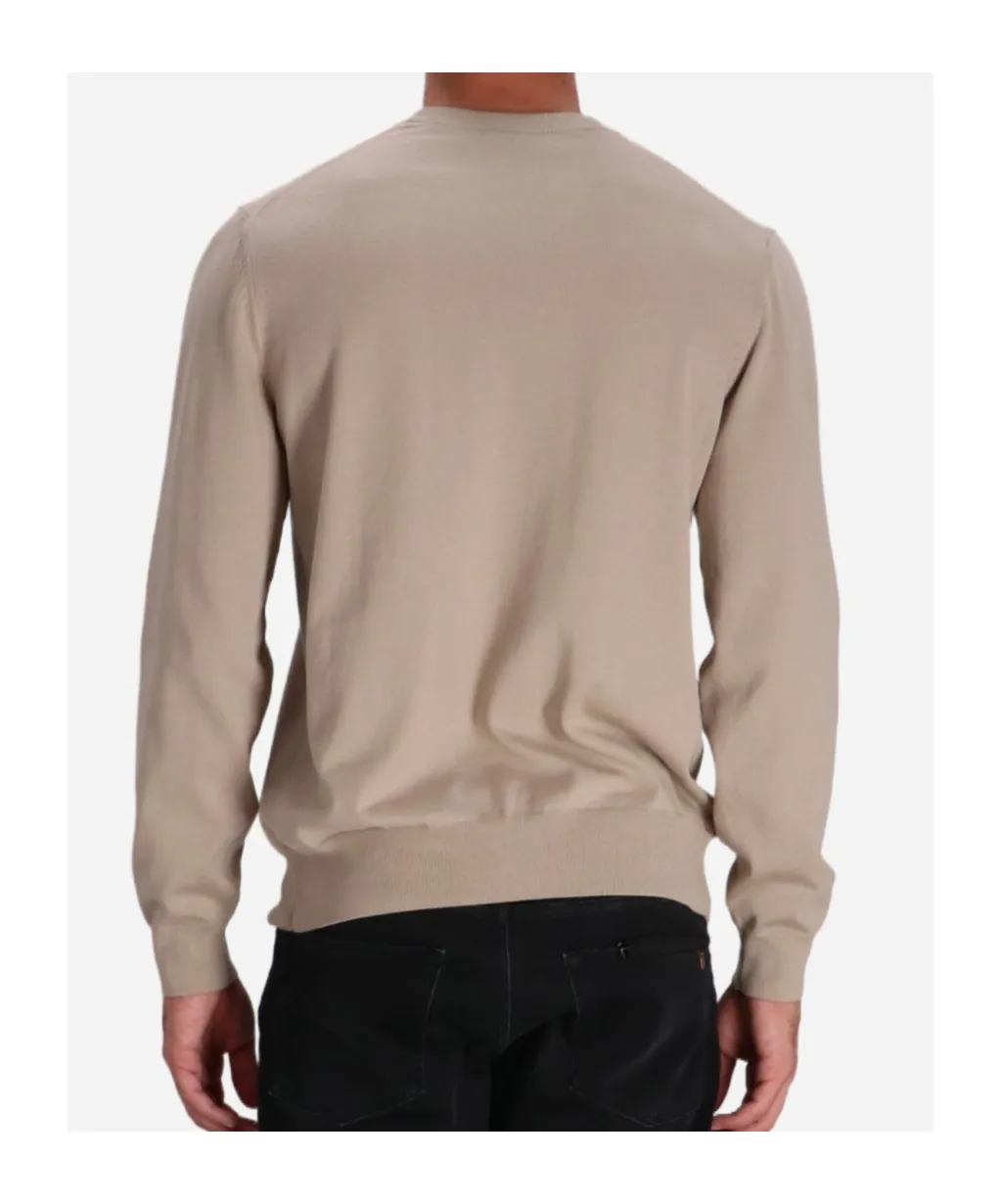 V-Neck Cotton Jumper
