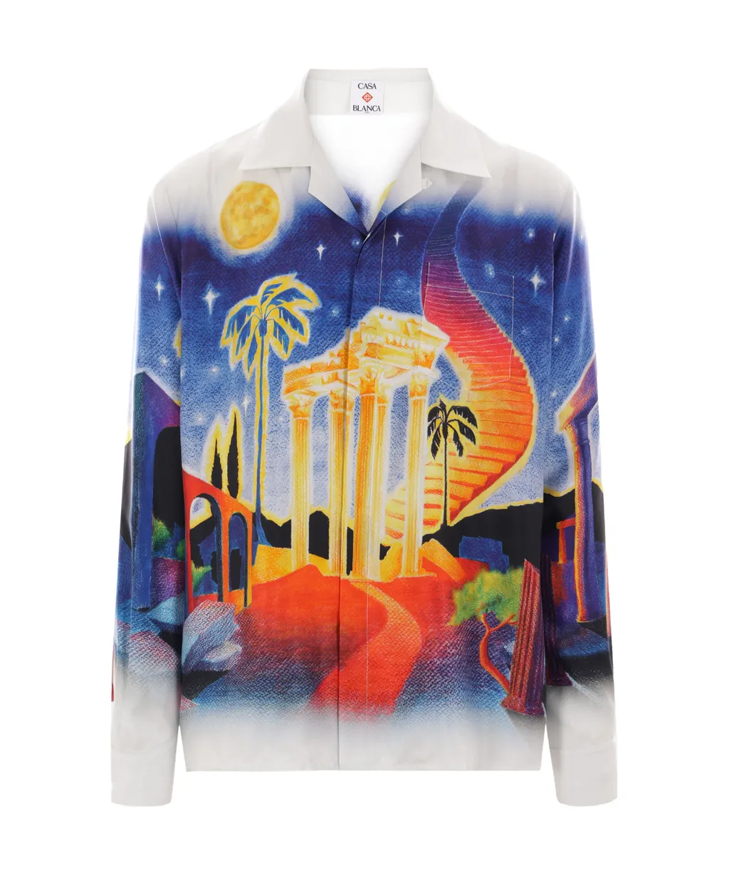 Casablanca Midnight Acropolis Shirt