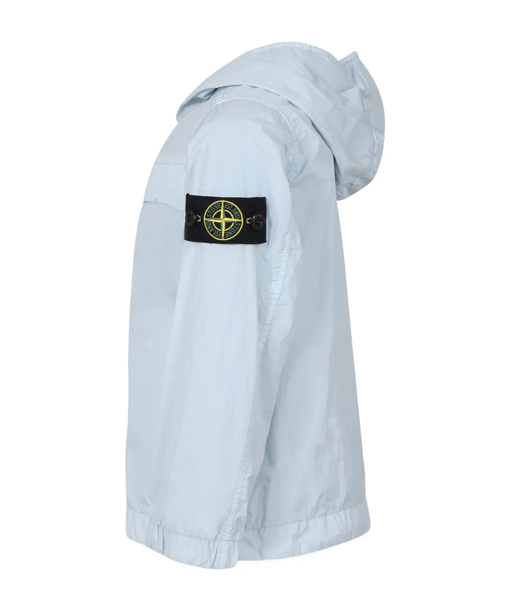 Stone Island Junior Compass Patch Hooded Jacket