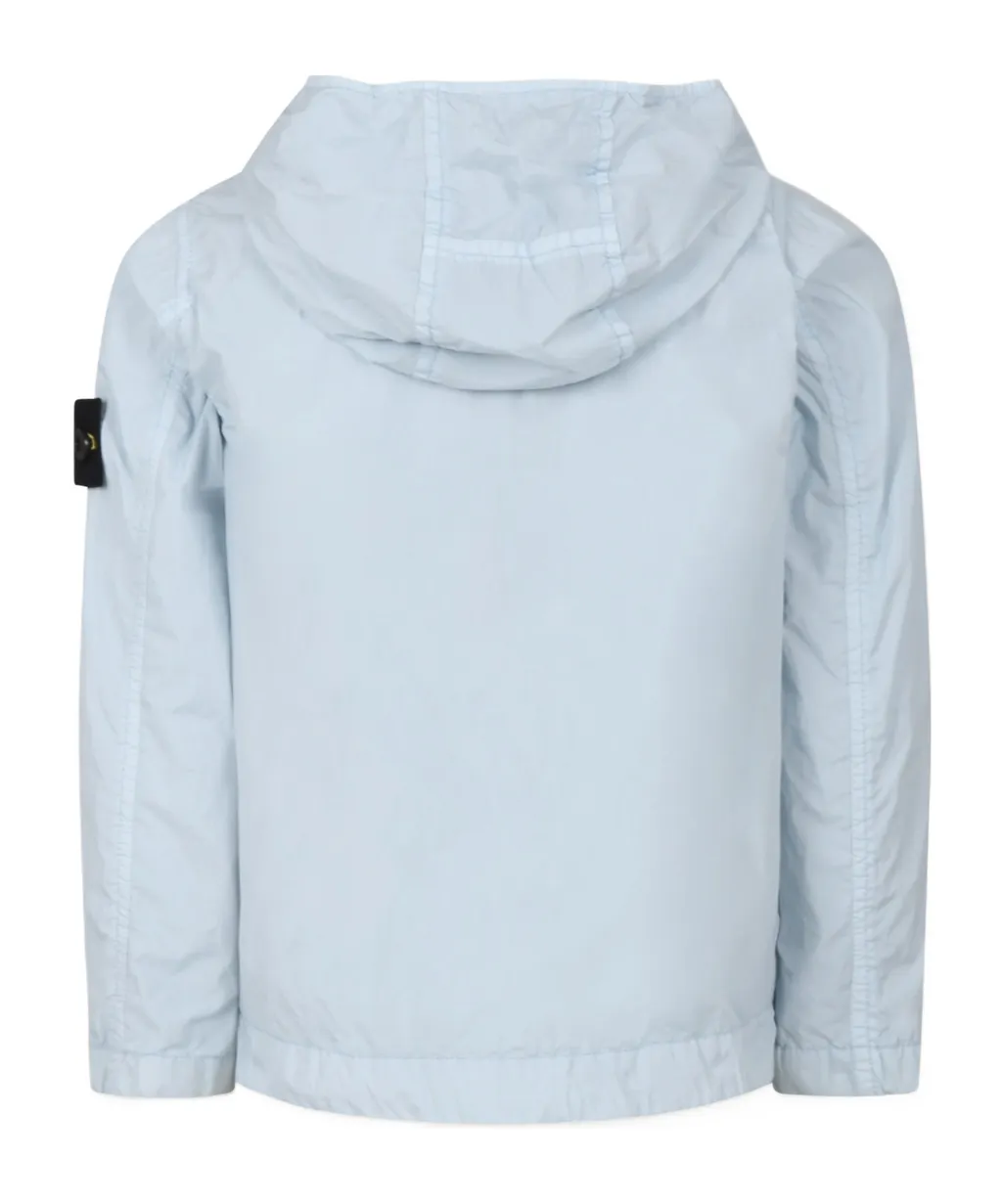 Stone Island Junior Compass Patch Hooded Jacket