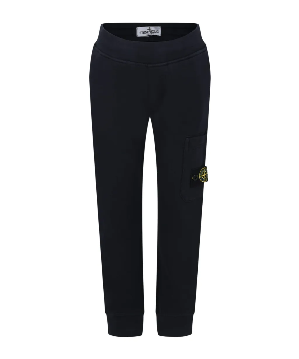 Stone Island Junior Compass-Badge Straight Leg Track Pants