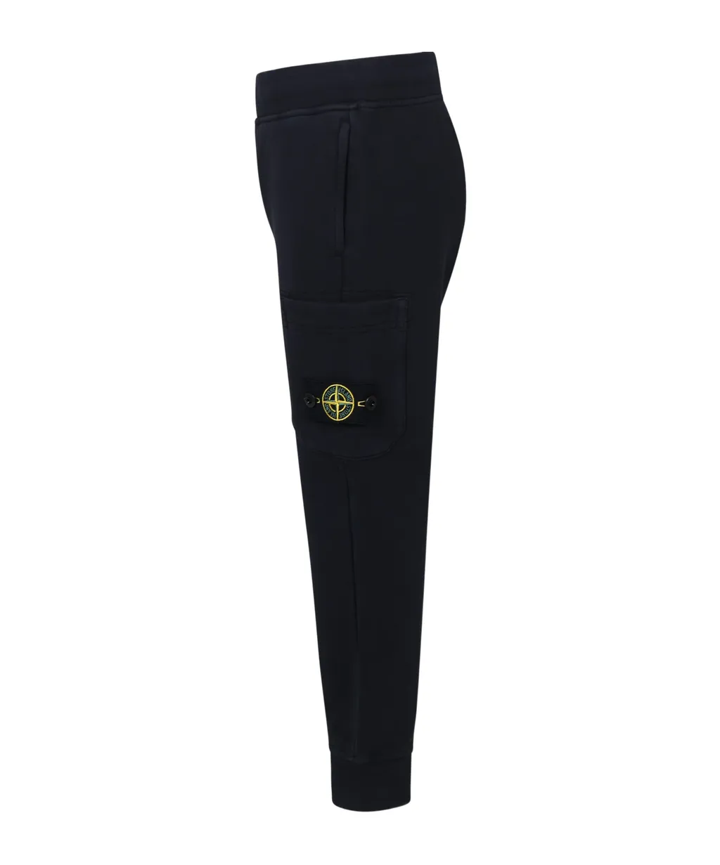 Stone Island Junior Compass-Badge Straight Leg Track Pants