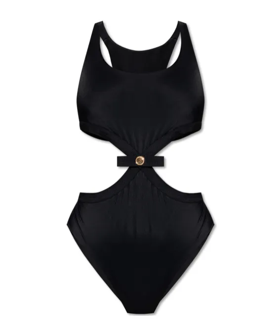 Versace Cut-Out Detailed One Piece Swimsuit