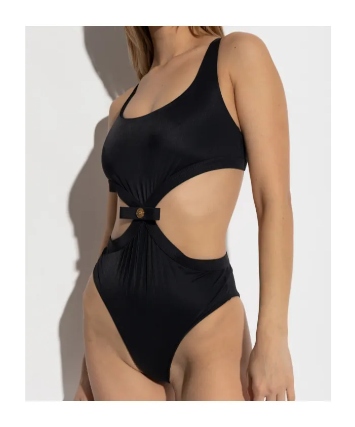 Versace Cut-Out Detailed One Piece Swimsuit