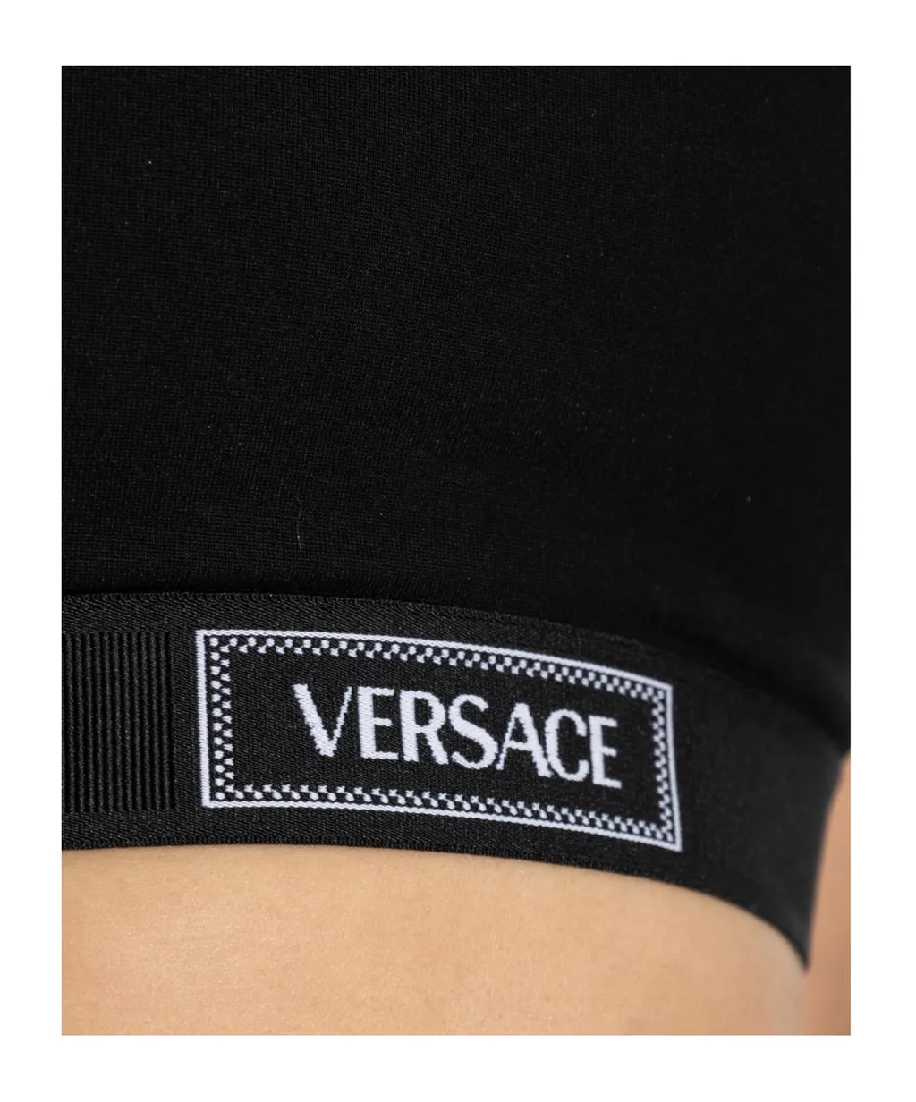 Versace Sleeveless Cropped Top