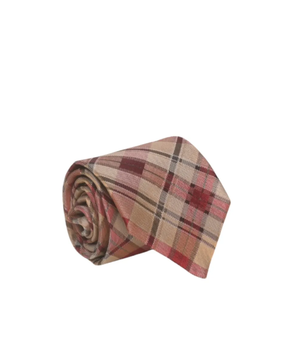 Checked Tie