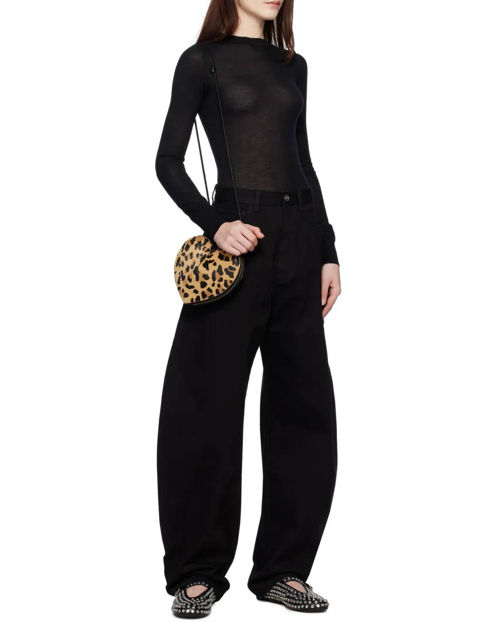 AlaÏA Le Coeur Heart Shaped Crossbody Bag