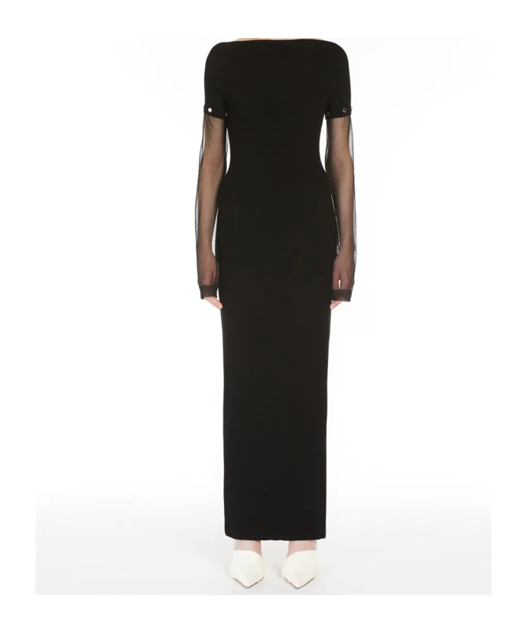 Sportmax Grazia Boat Neck Dress