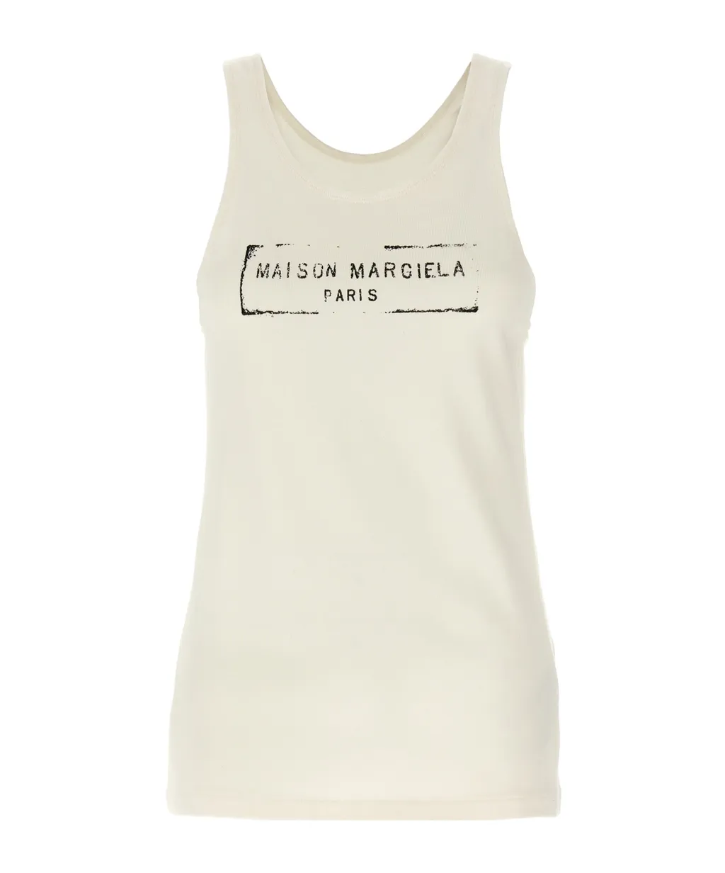 Logo-Print Tank Top