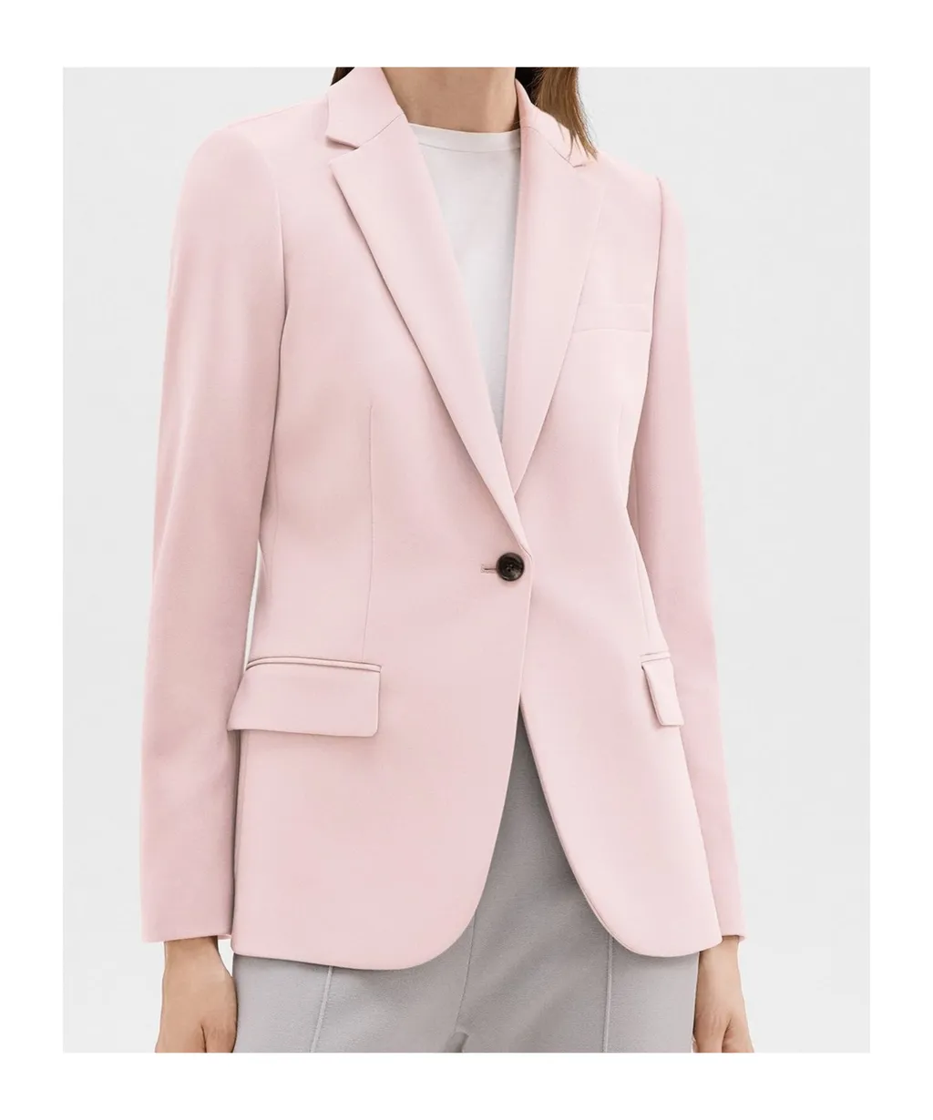 Theory Admiral Crepe Staple Blazer