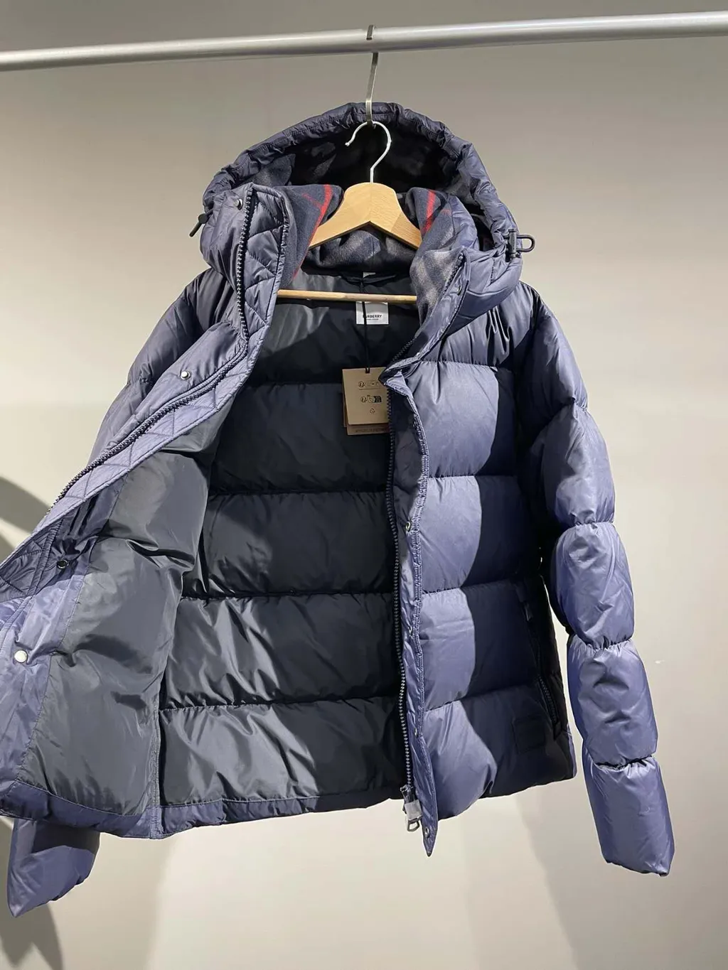 Zippered Down Jacket