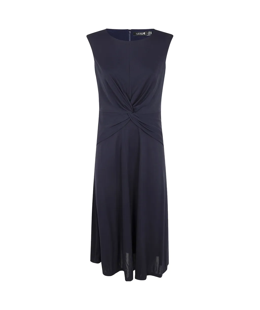 Lauren Ralph Lauren Tessane Sleeveless Flared Midi Dress