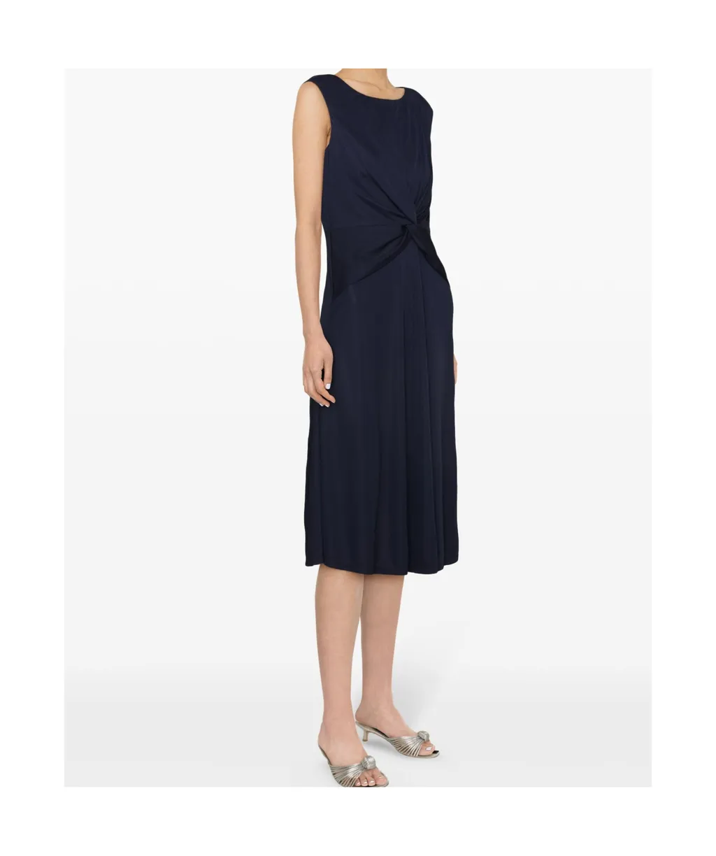 Lauren Ralph Lauren Tessane Sleeveless Flared Midi Dress