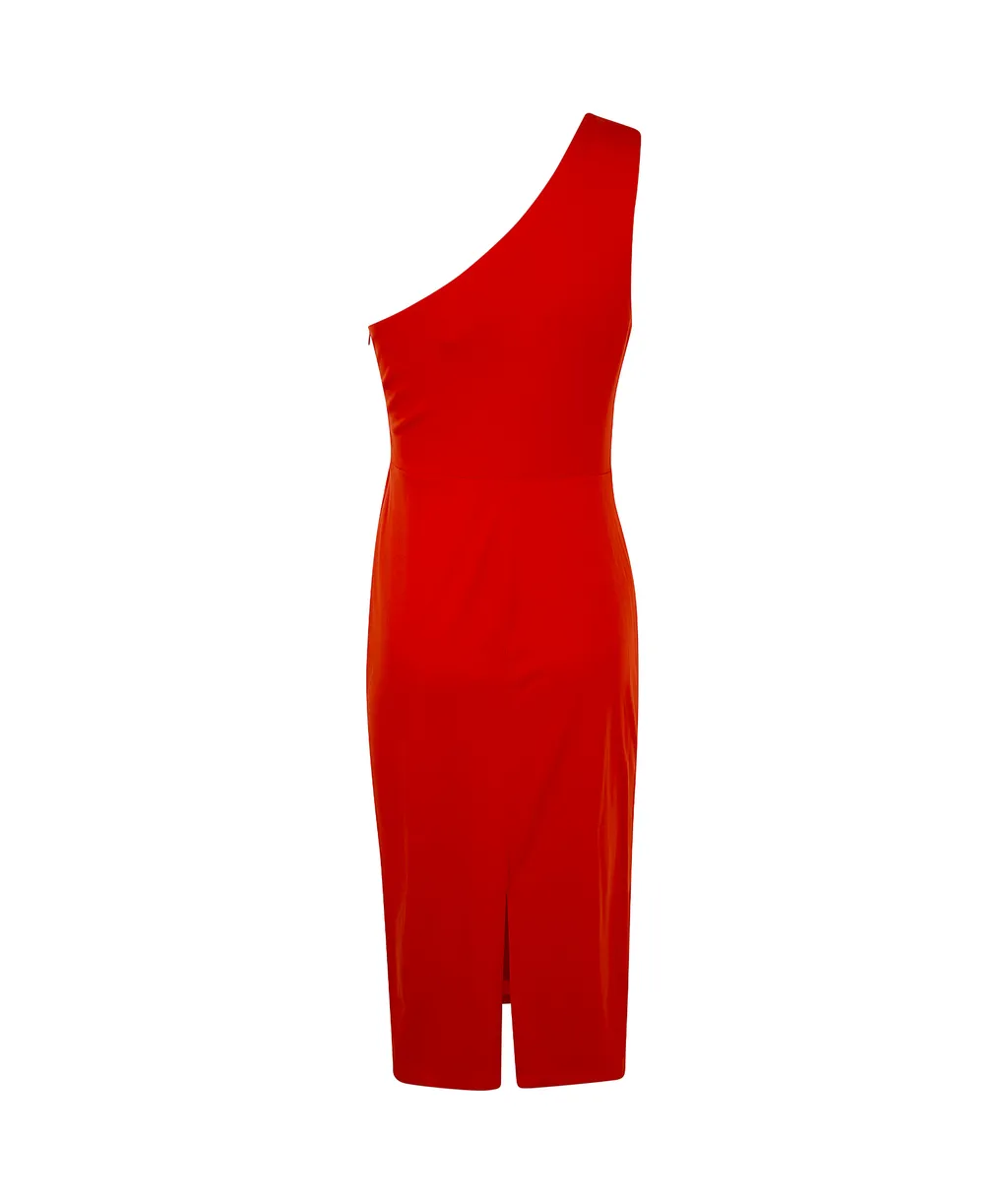 Lauren Ralph Lauren One-Shoulder Dress