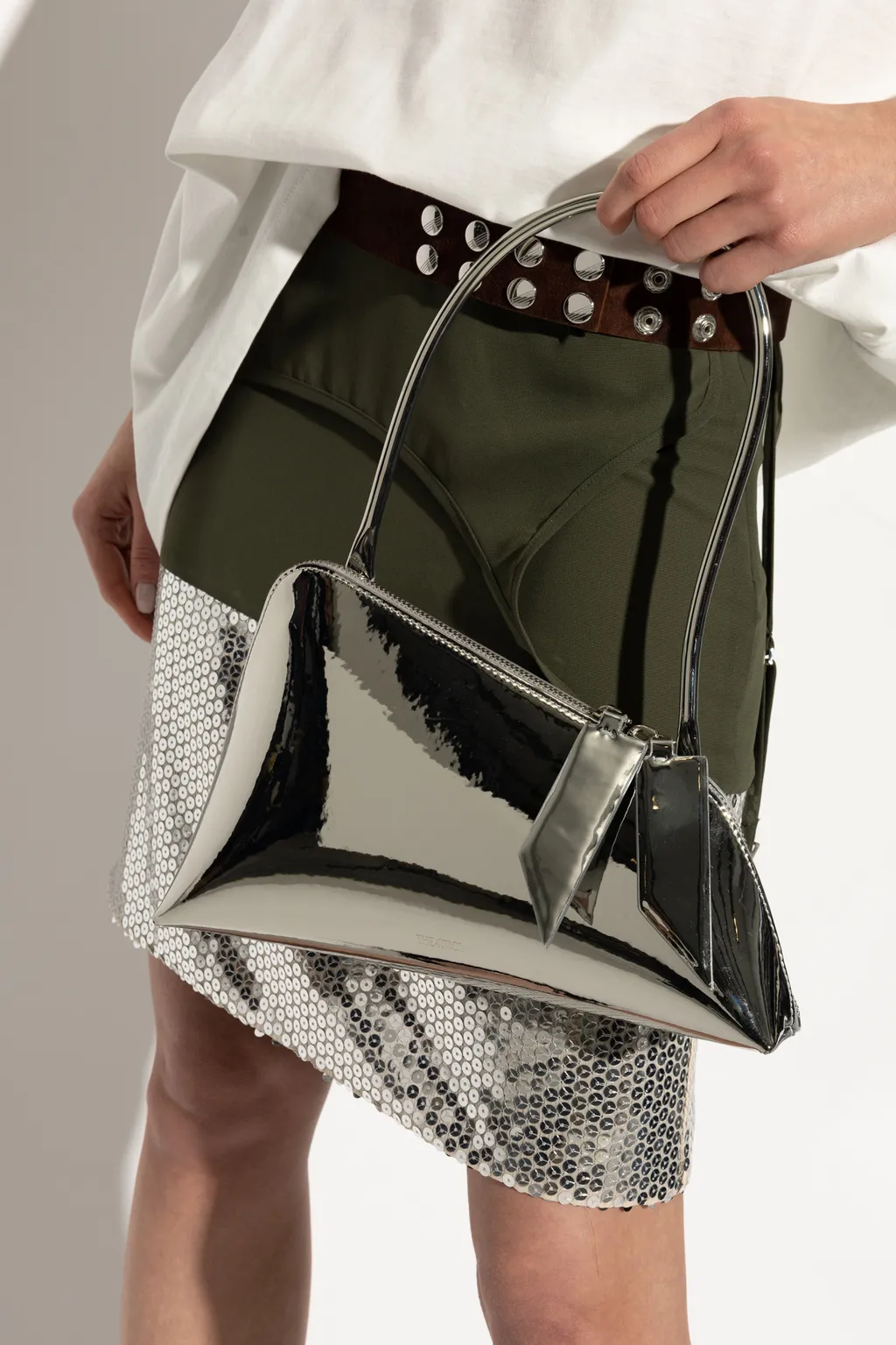 The Attico Sunrise Shoulder Bag