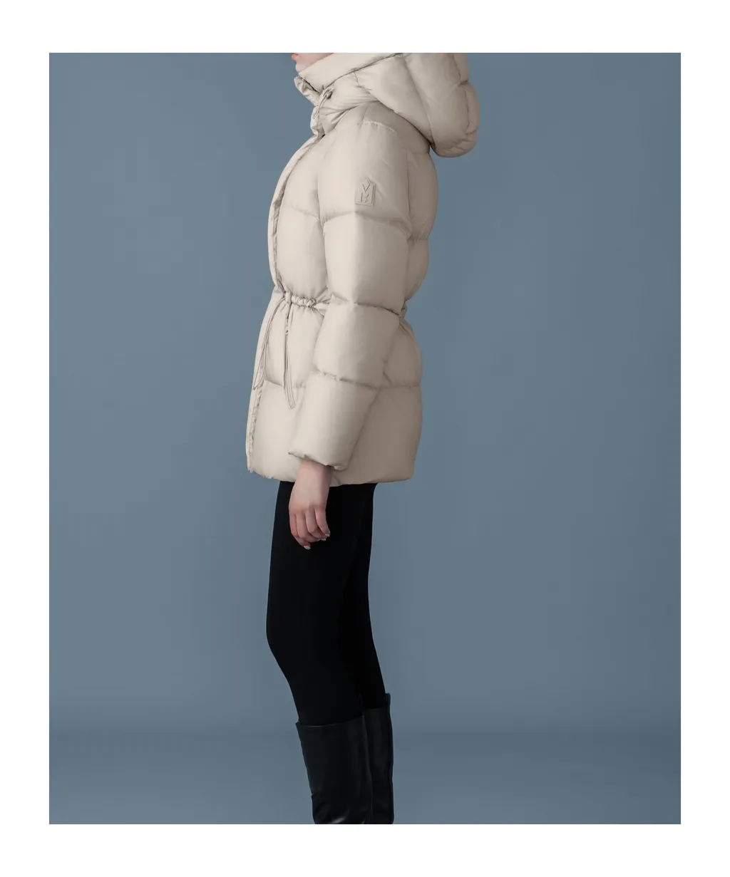 Long-Sleeved Down Jacket