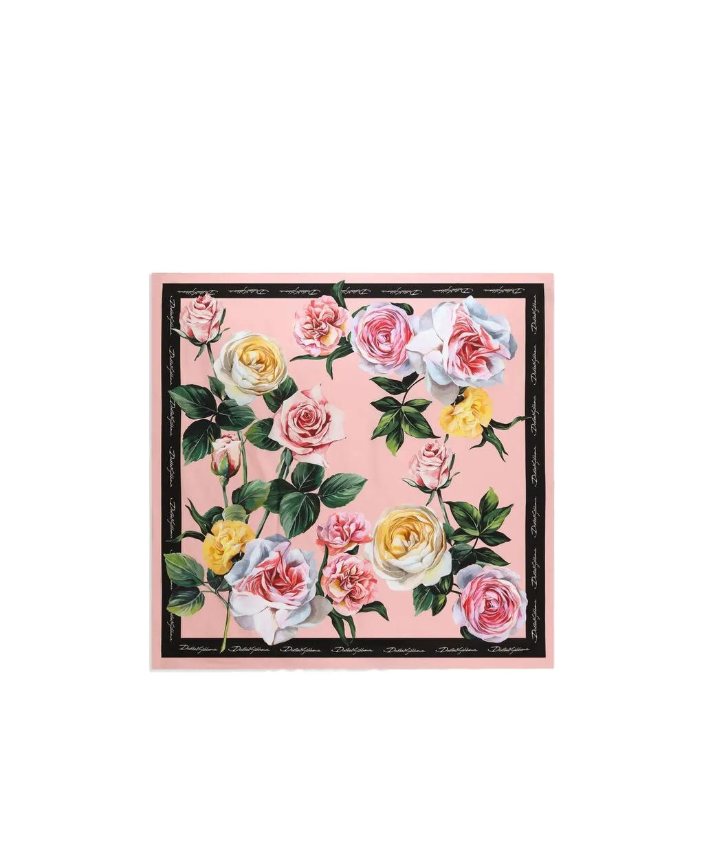 Dolce & Gabbana Floral Printed Scarf