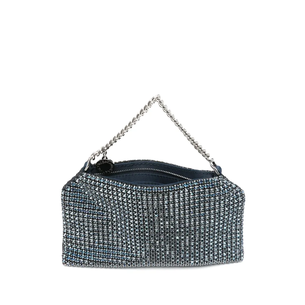 Stella Mccartney Falabella Crystal Mesh Crossbody Bag