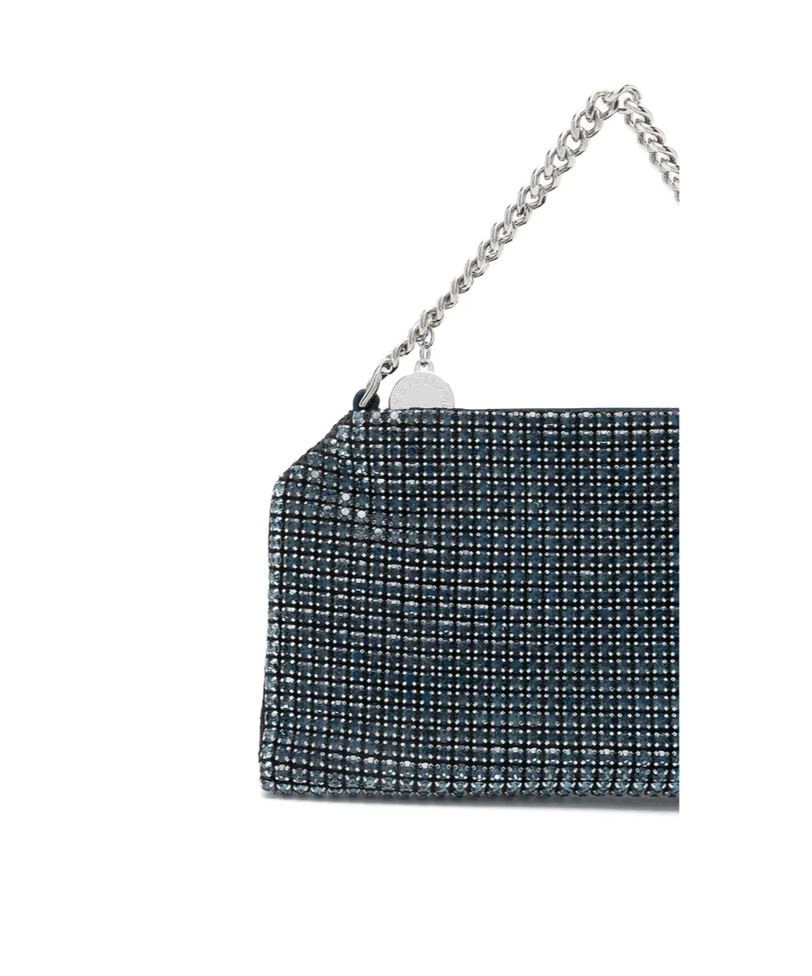 Stella Mccartney Falabella Crystal Mesh Crossbody Bag