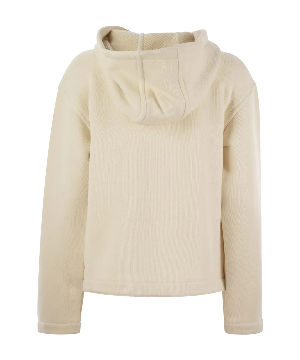 Max Mara Gary Logo Embroidered Hoodie
