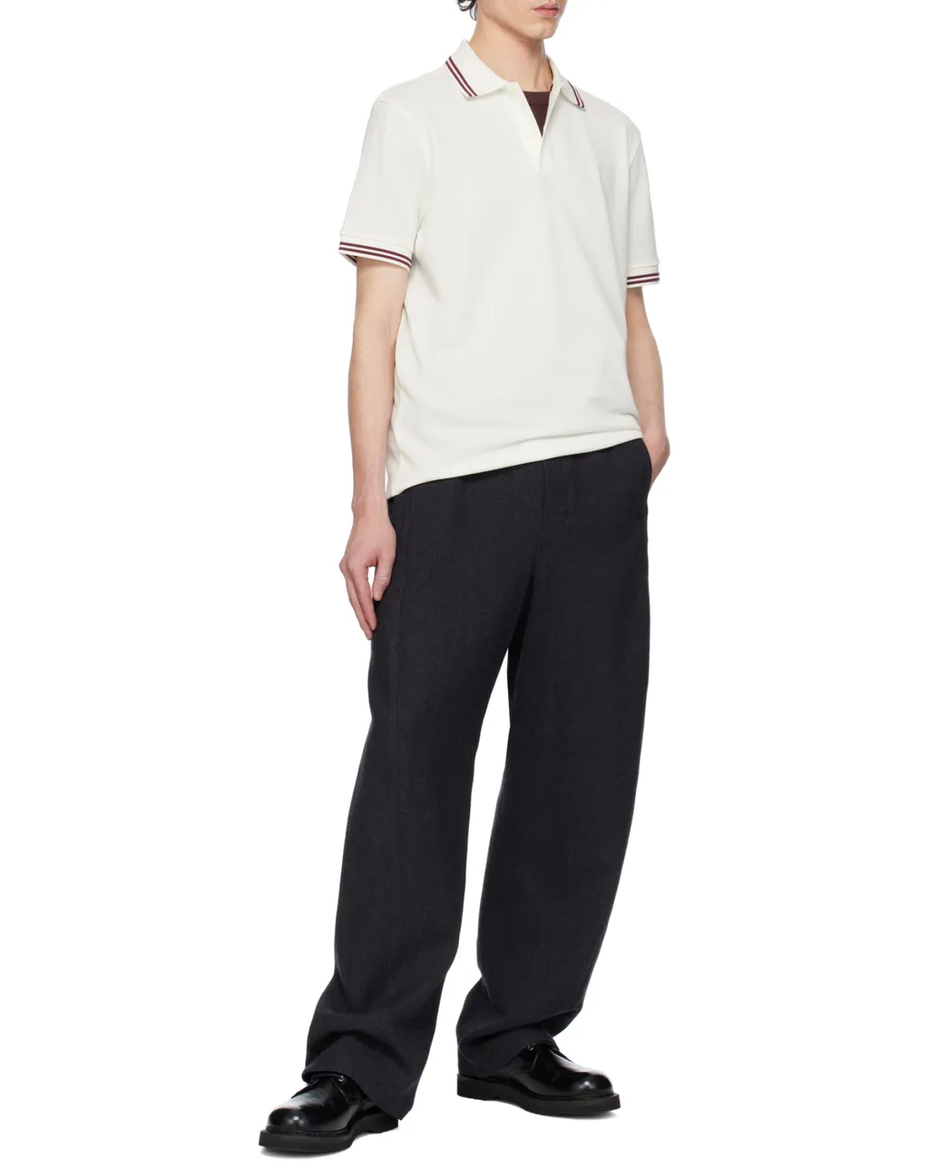 Moncler Logo Patch Short-Sleeved Polo Shirt