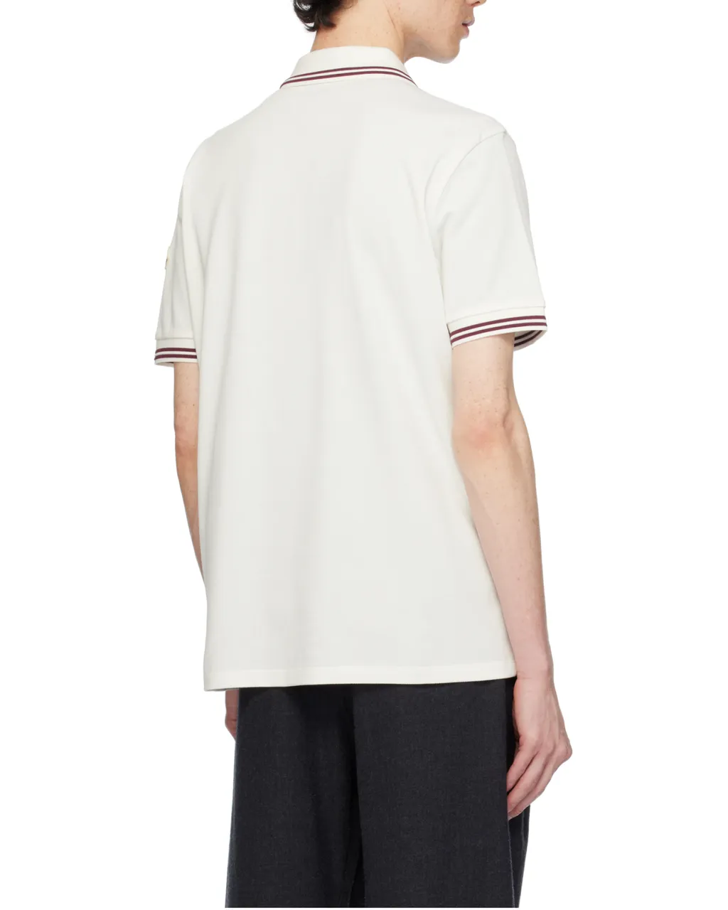 Moncler Logo Patch Short-Sleeved Polo Shirt