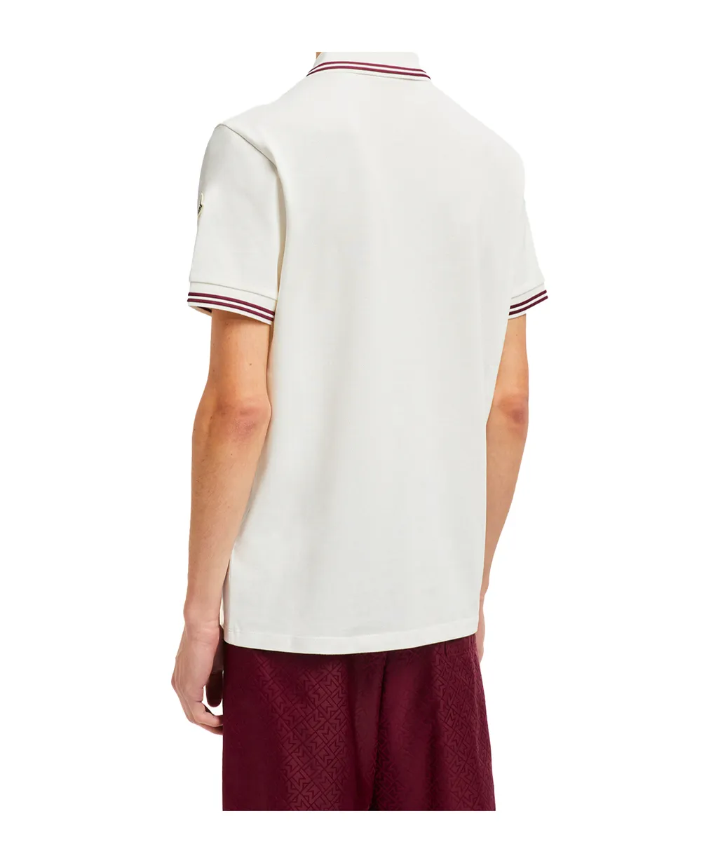 Moncler Logo Patch Short-Sleeved Polo Shirt