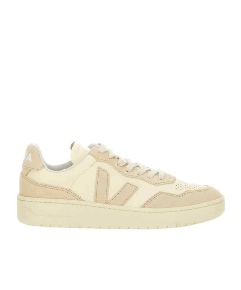 Veja V-90 Lace-Up Sneakers