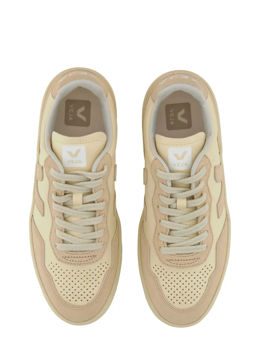 Veja V-90 Lace-Up Sneakers