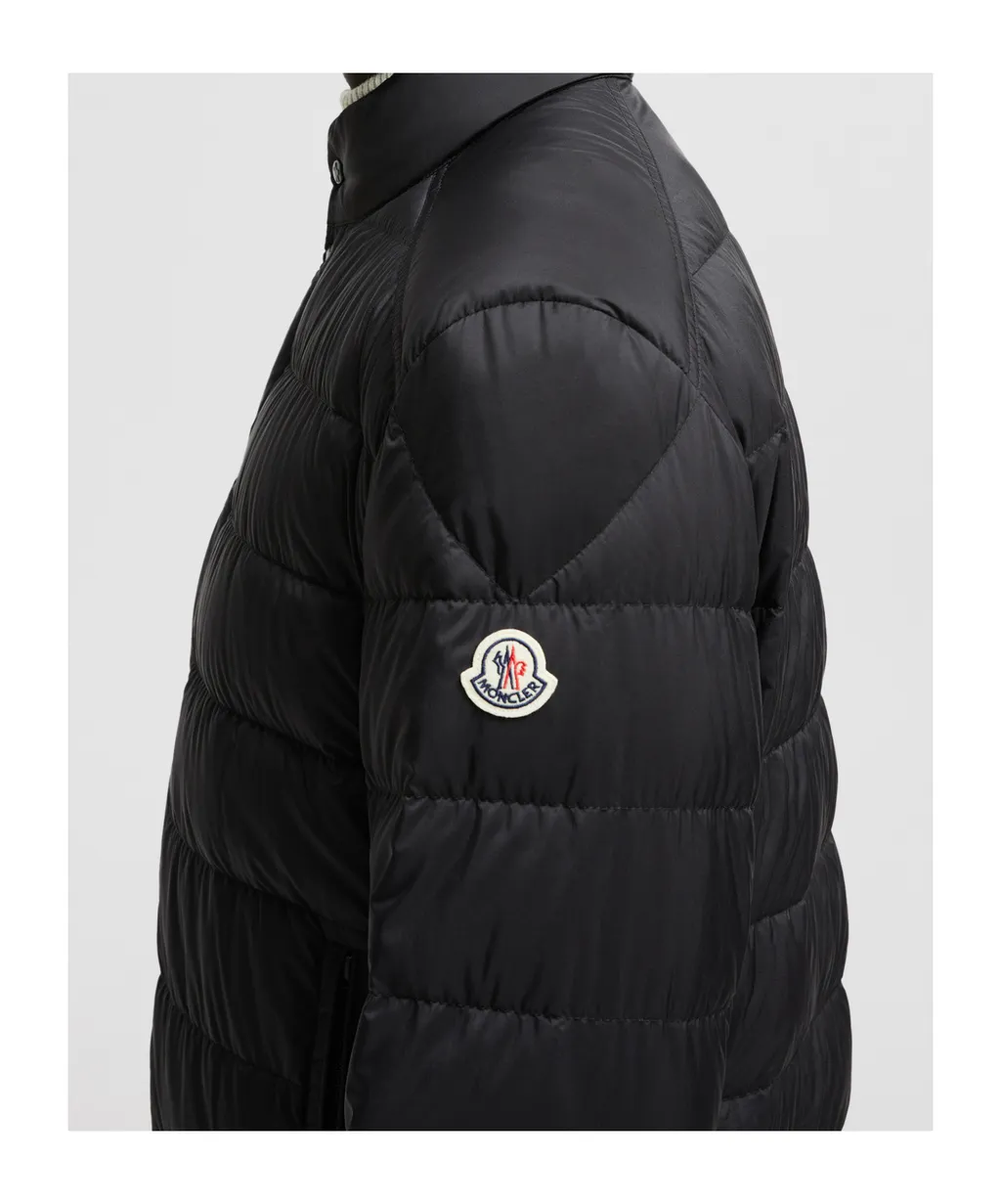 Moncler Selves Logo Patch Quilted Jacket