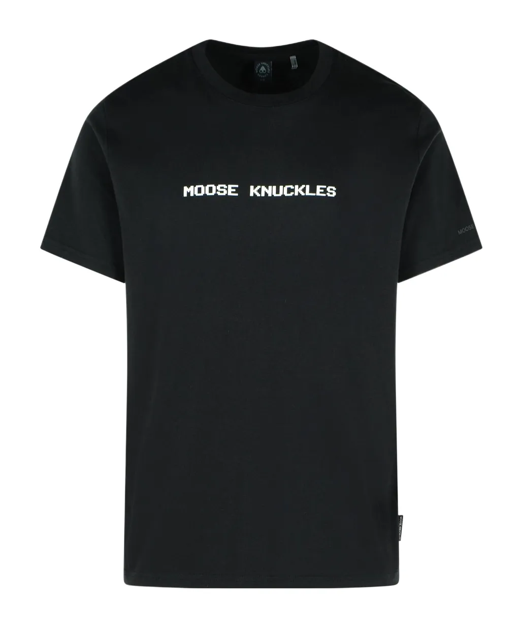 Moose Knuckles Logo Printed T-Shirt