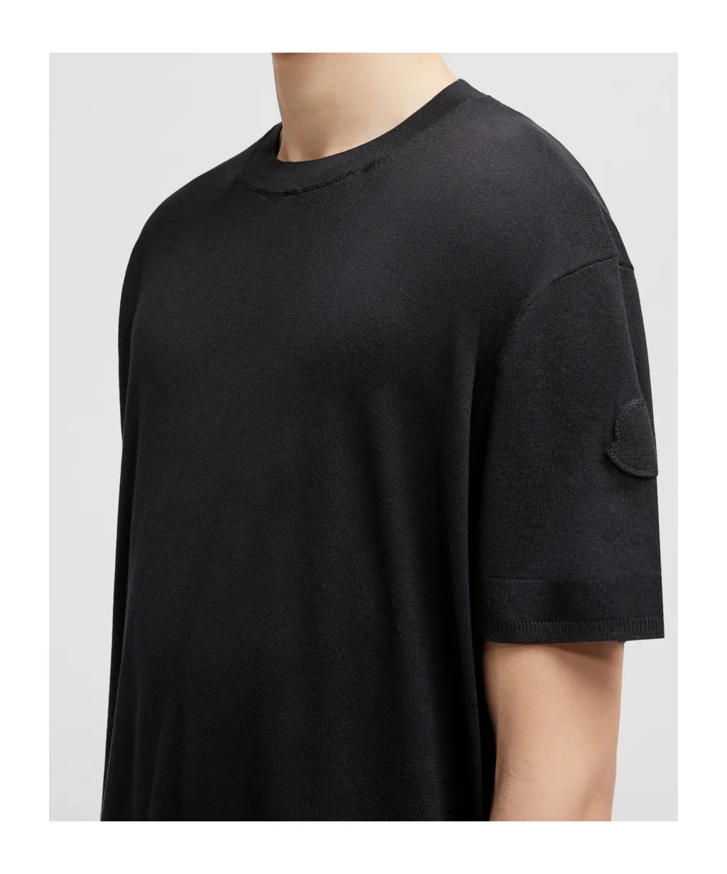 Moncler Logo Patch Crewneck T-Shirt