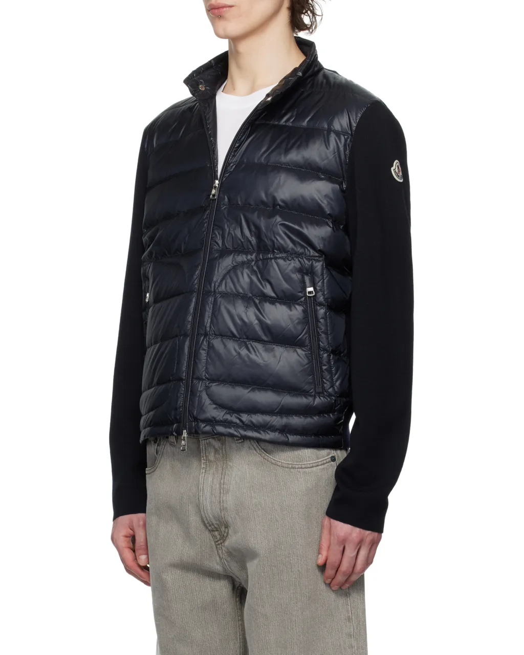 Moncler Tricot Padded Cardigan